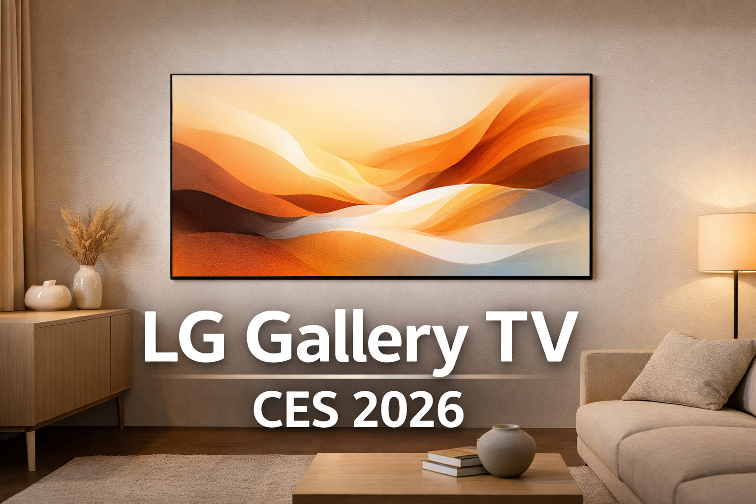 LG Gallery TV CES 2026: New Features & OLED Evo Technology