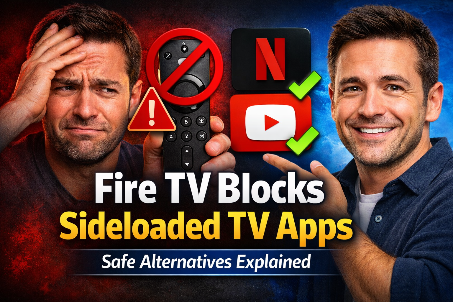 Amazon Fire TV Blocks Sideloaded TV Apps – Safe Alternatives & Updates