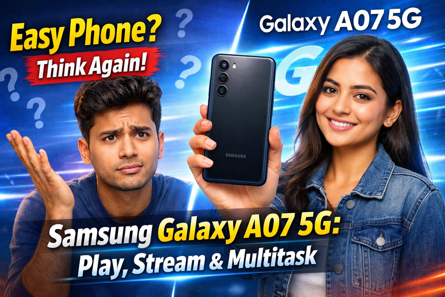 Powerful Samsung Galaxy A07 5G – Play, Stream & Multitask