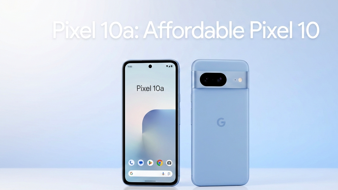 Google Pixel 10a: Budget-Friendly Pixel 10 Series Phone