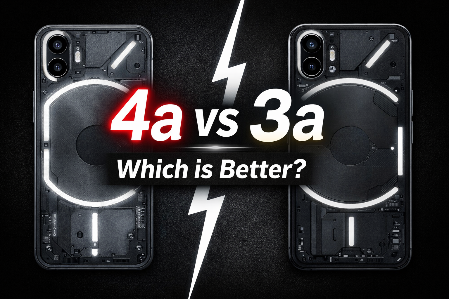 Nothing Phone 4a vs Phone 3a: Design, Performance & New Glyph Bar Explained