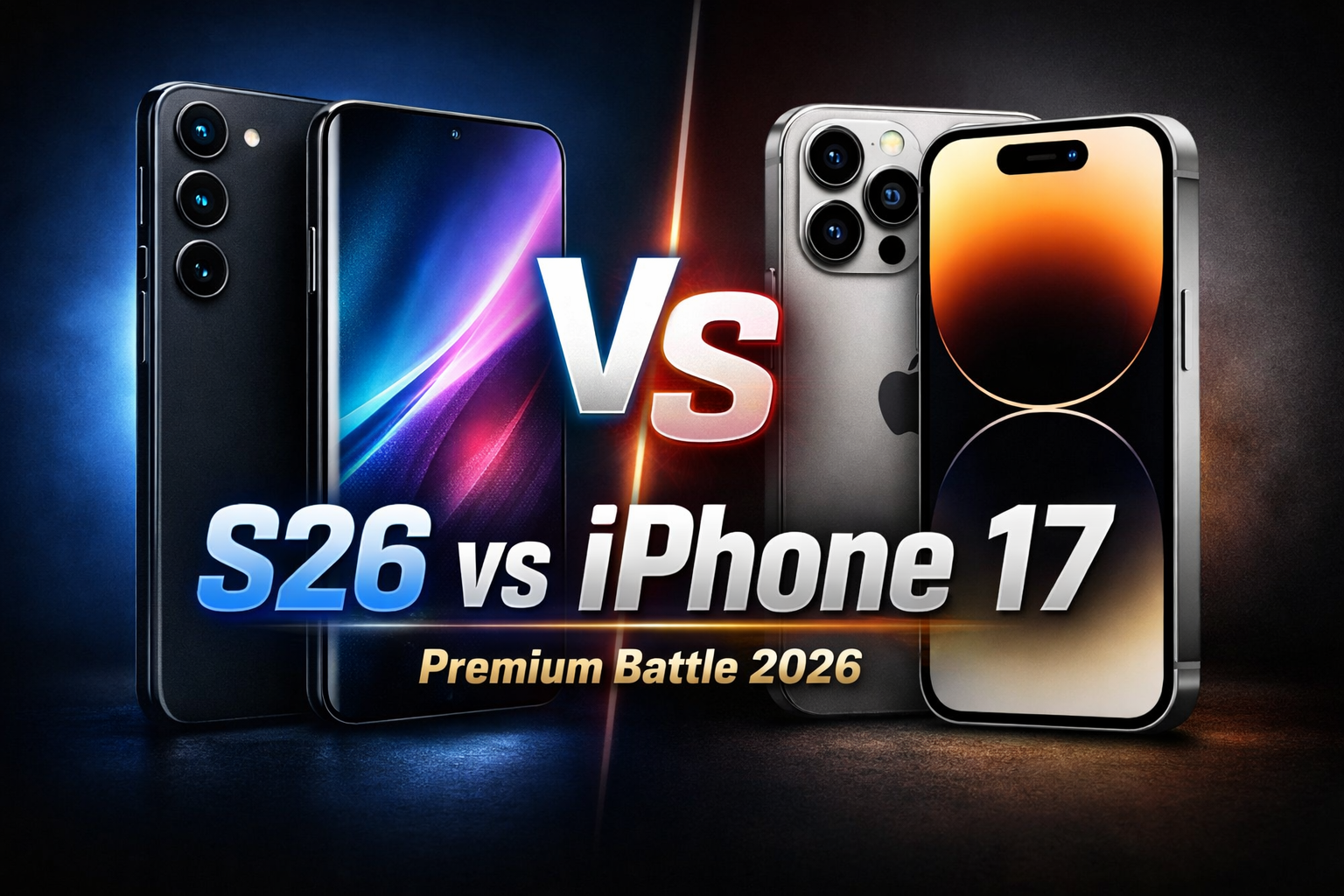 Samsung Galaxy S26 vs iPhone 17: Full Premium Comparison