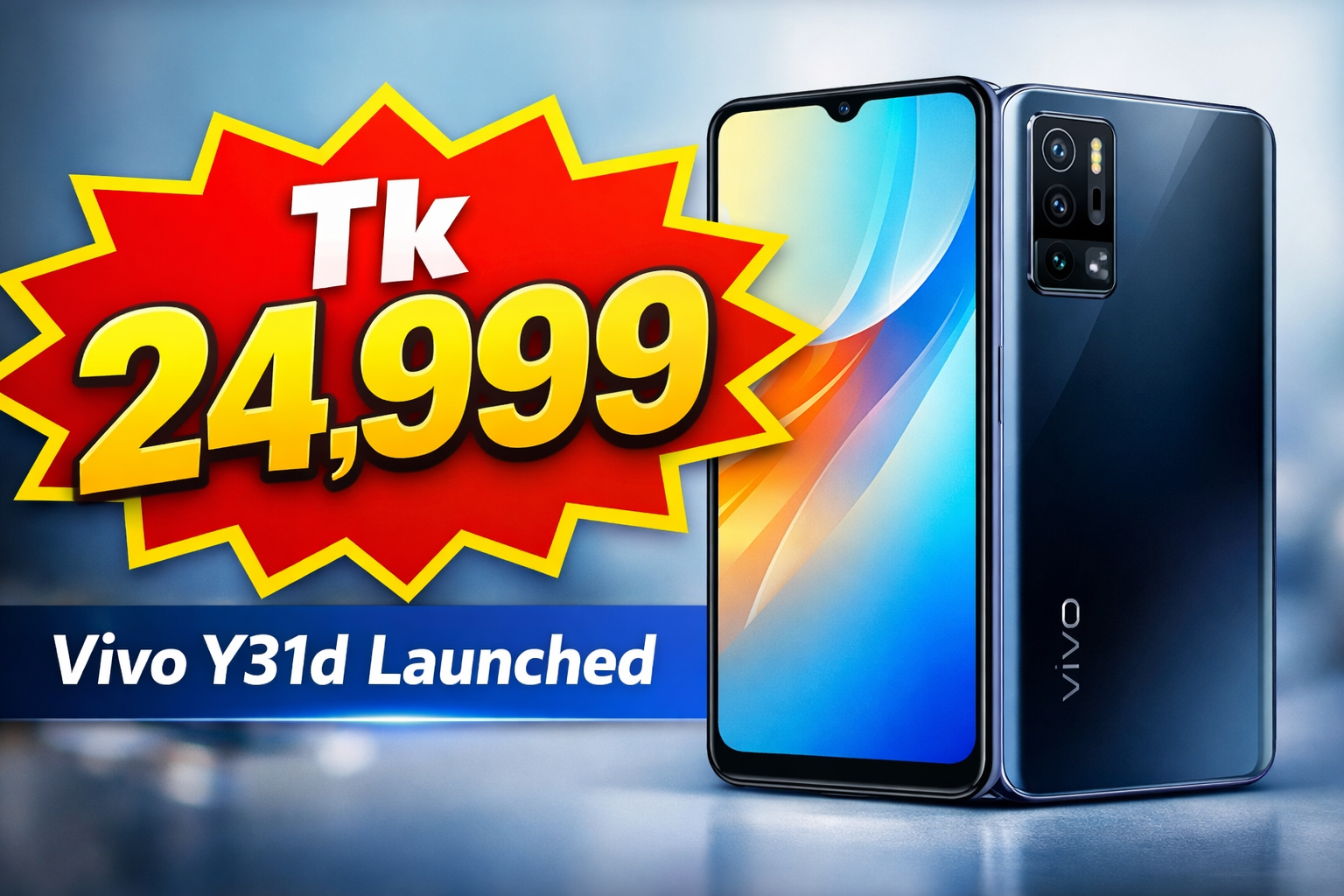 Vivo Y31d Price in Bangladesh (2026) – Launched at Tk 24,999 with Underwater Photography
