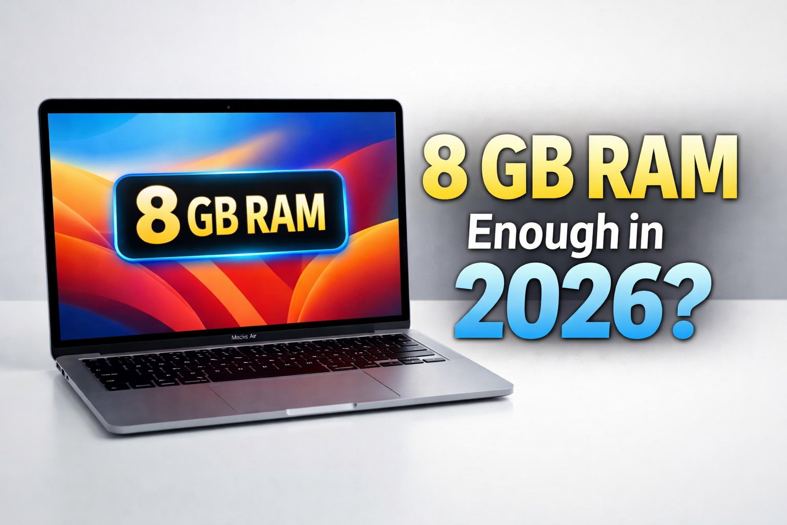 Are 8 GB RAM Macs Enough in 2026? Full Guide