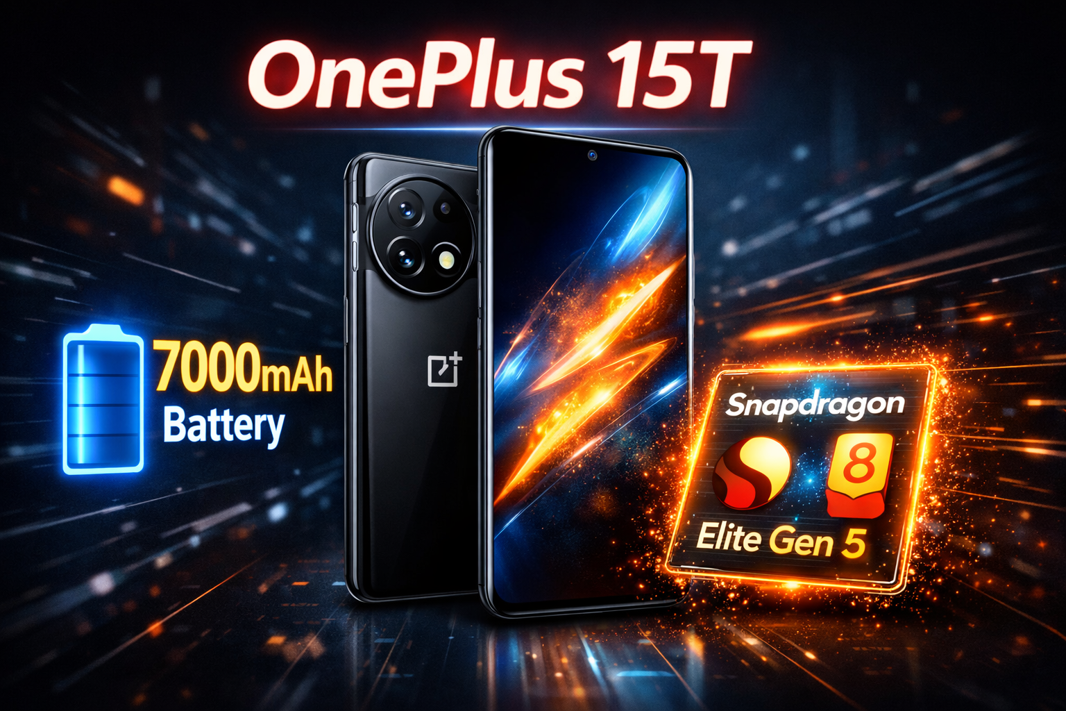 OnePlus 15T Rumors: Snapdragon 8 Elite Gen 5 & 7000mAh Battery Explained