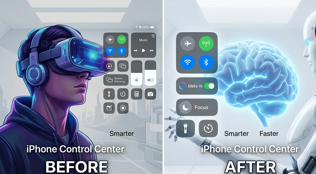 iOS 26.4 Control Center Upgrade: Smarter, Faster & Personalized Features