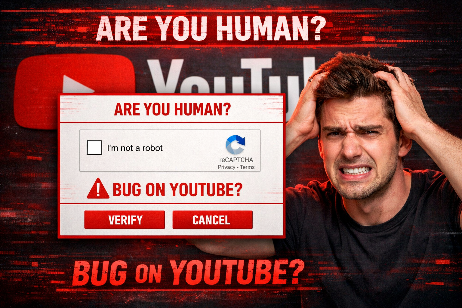 YouTube “Are You Human?” Bug Explained: Fact Check, Causes & Fix (2026 Update)
