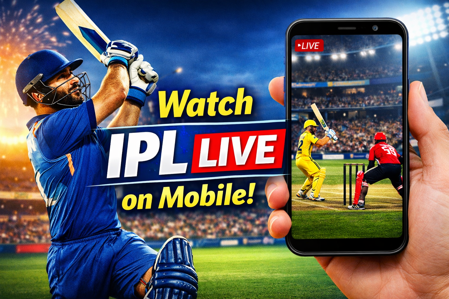 IPL Subscription Plan 2026: How to Watch Live Matches on Mobile + Best Data Plans