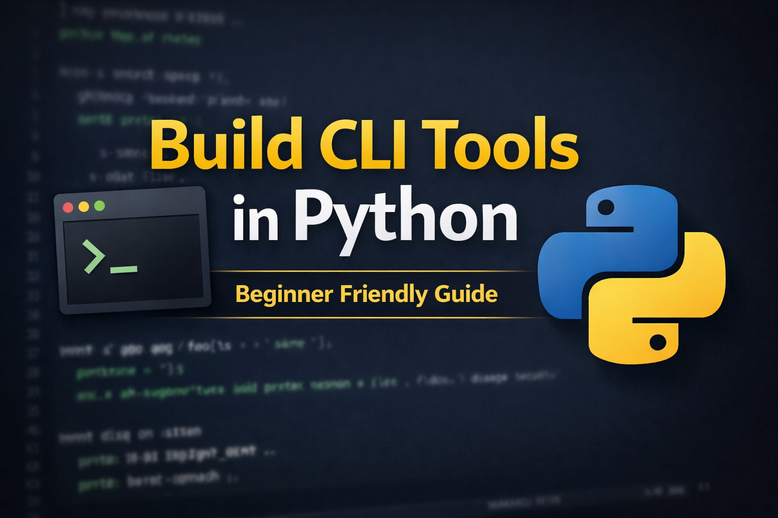 Create Command Line Utility in Python | Beginner CLI Tutorial (Argparse & Sys.argv)