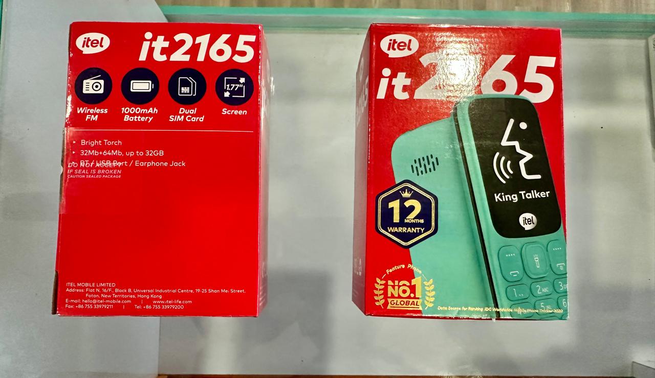itel IT2165 Keypad Mobile Phone Price in Nepal | City Blue