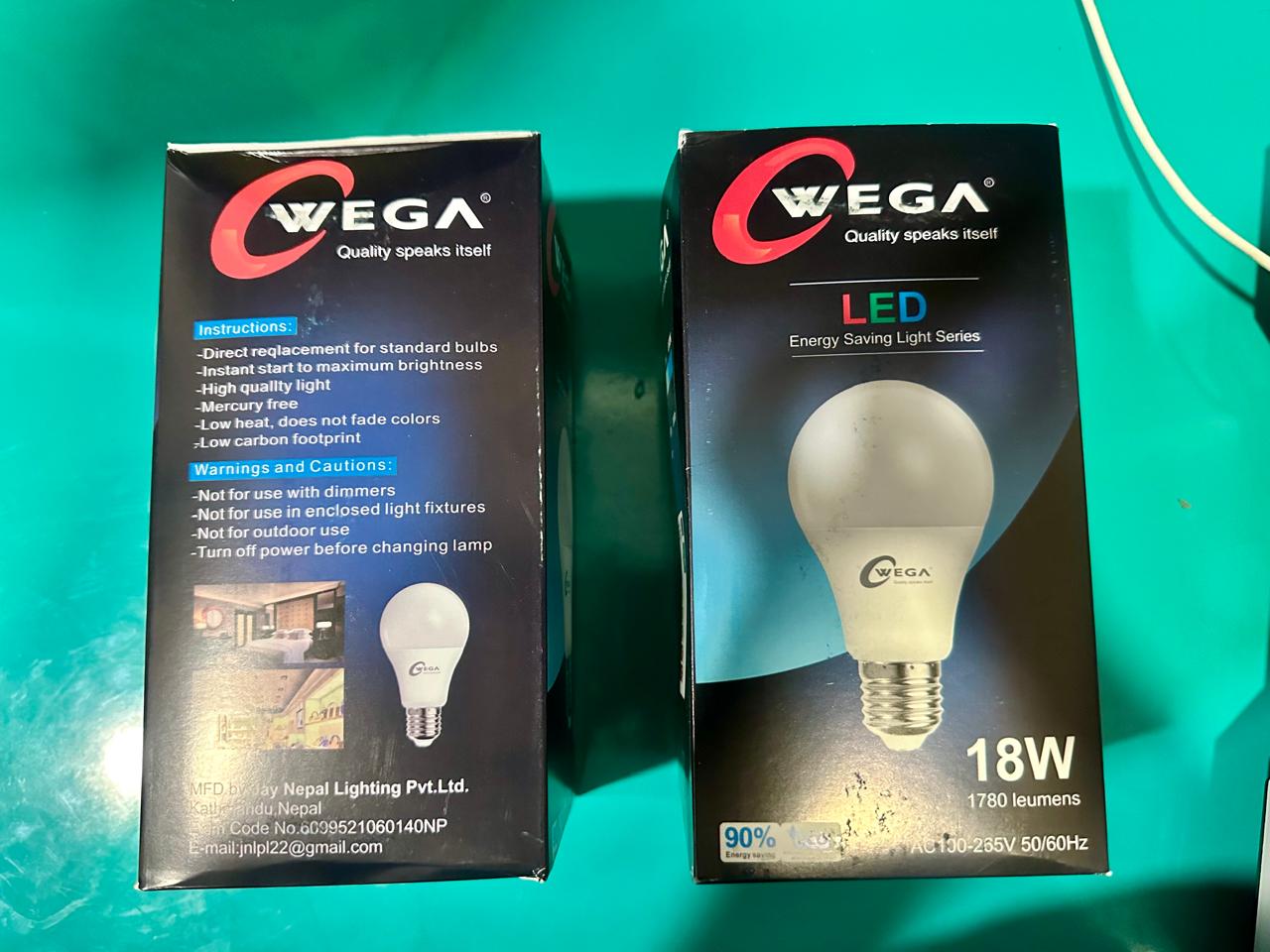 wega energy saving light 18W