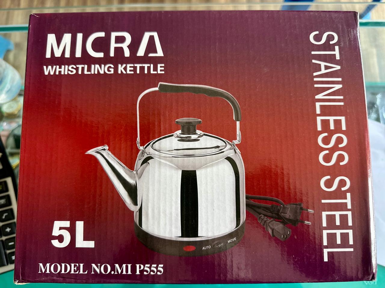micra whistling kettle 5L