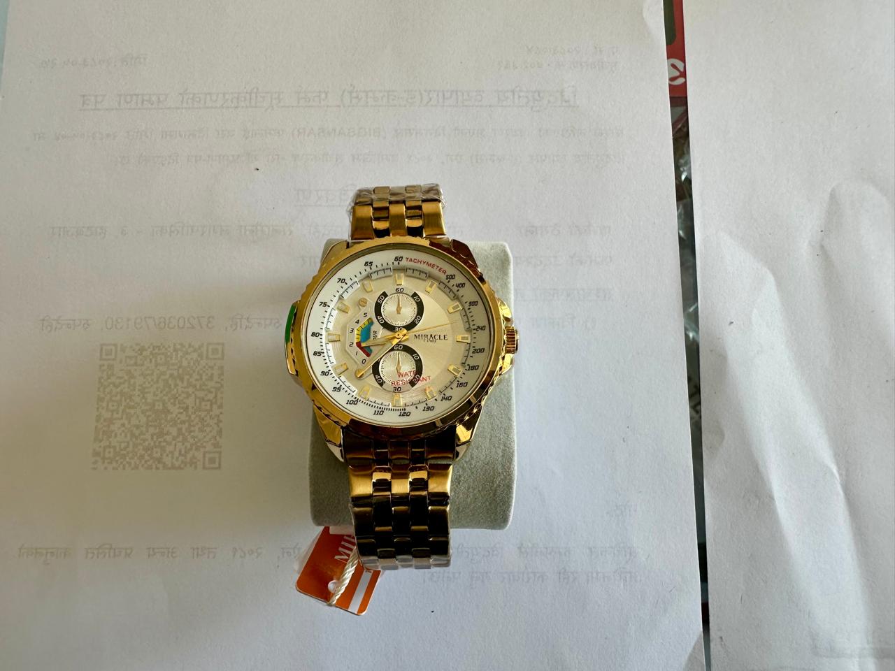 miracle  time watch tachymeter