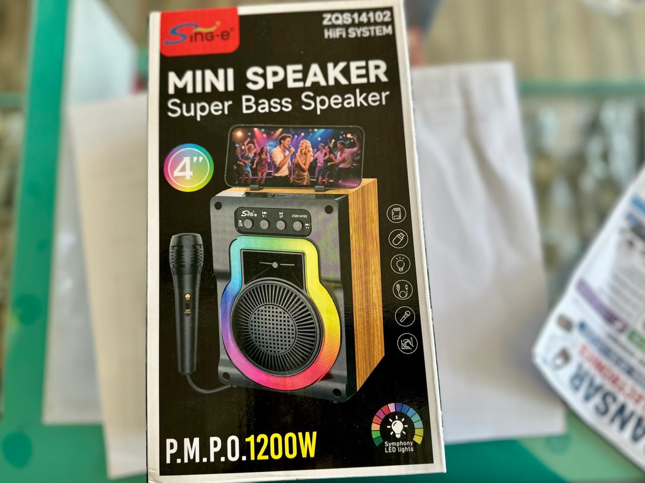 sing-e mini speaker super bass speaker hifi system