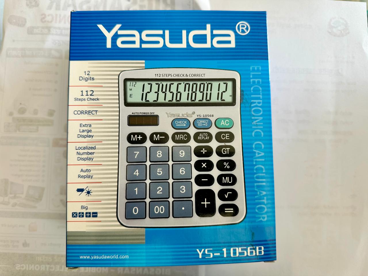 yasuda electronic calculator ys-1056b