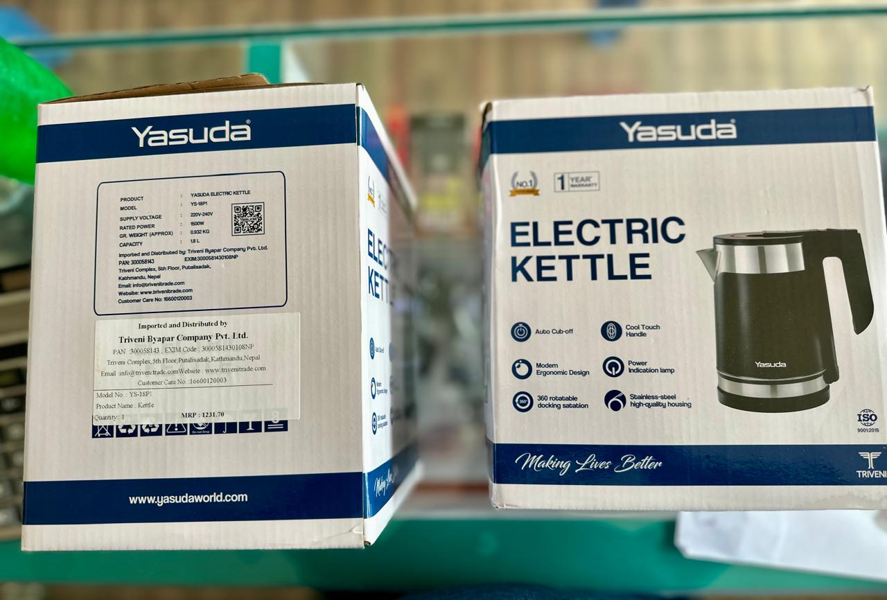 yasuda electronic kettle ys - 18p1