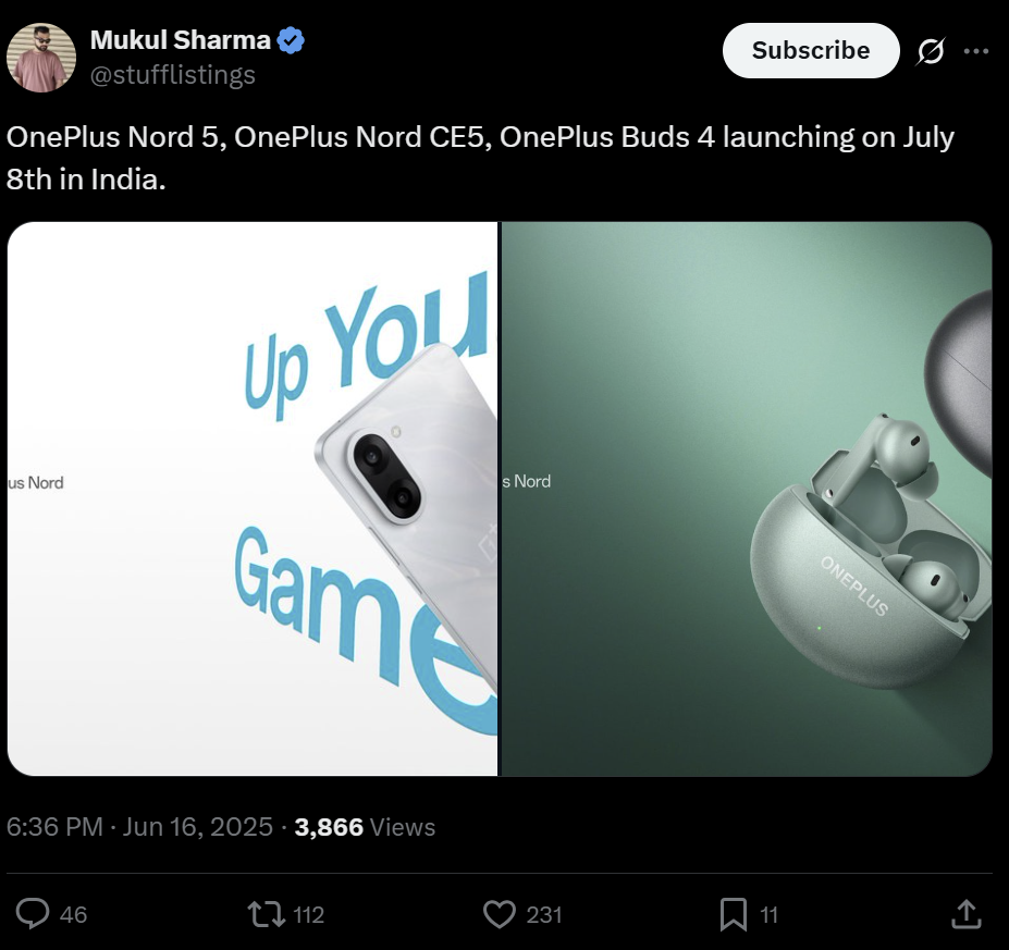 OnePlus Nord 5
