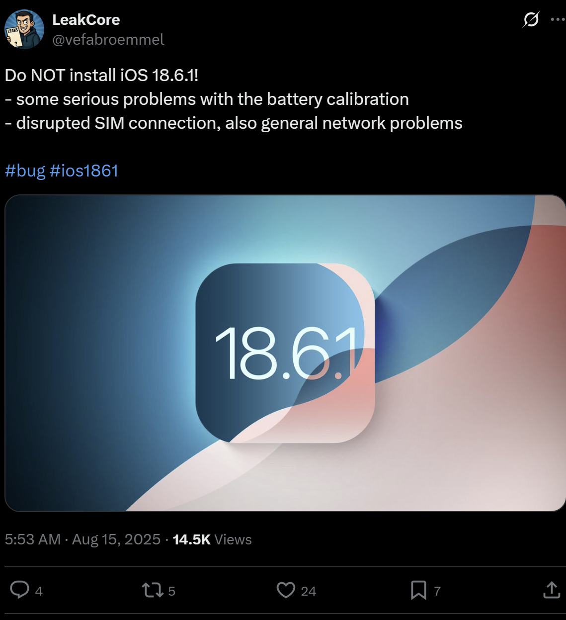 ios 18.6.1