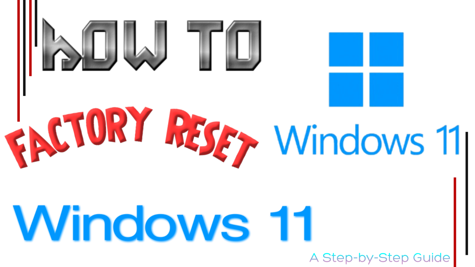 How to Factory Reset Windows 11: A Step-by-Step Guide  Factory resetting your Windows | Bigsansar