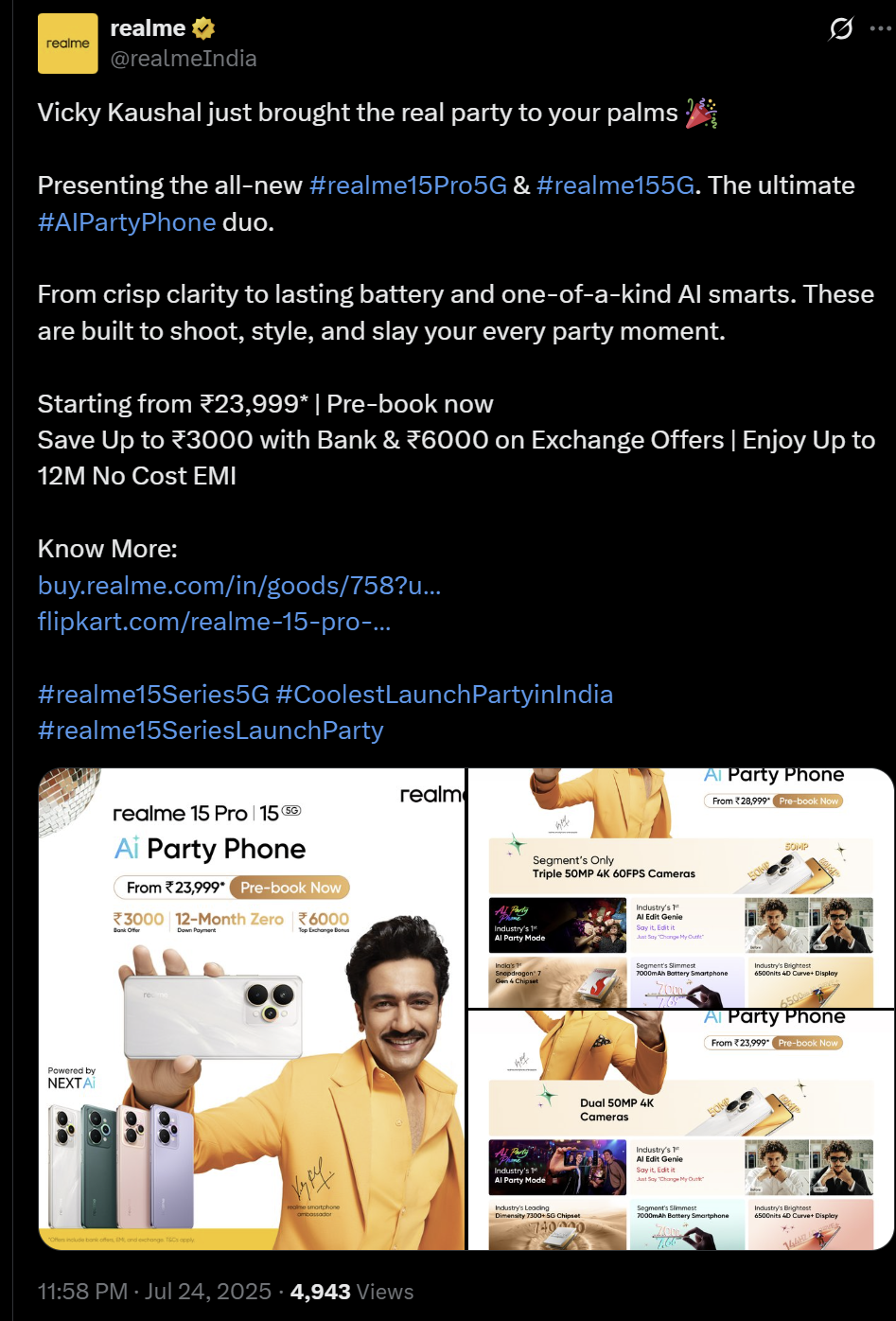 Realme 15 Pro 5G Mobile Price in India Everything You Need to Know
