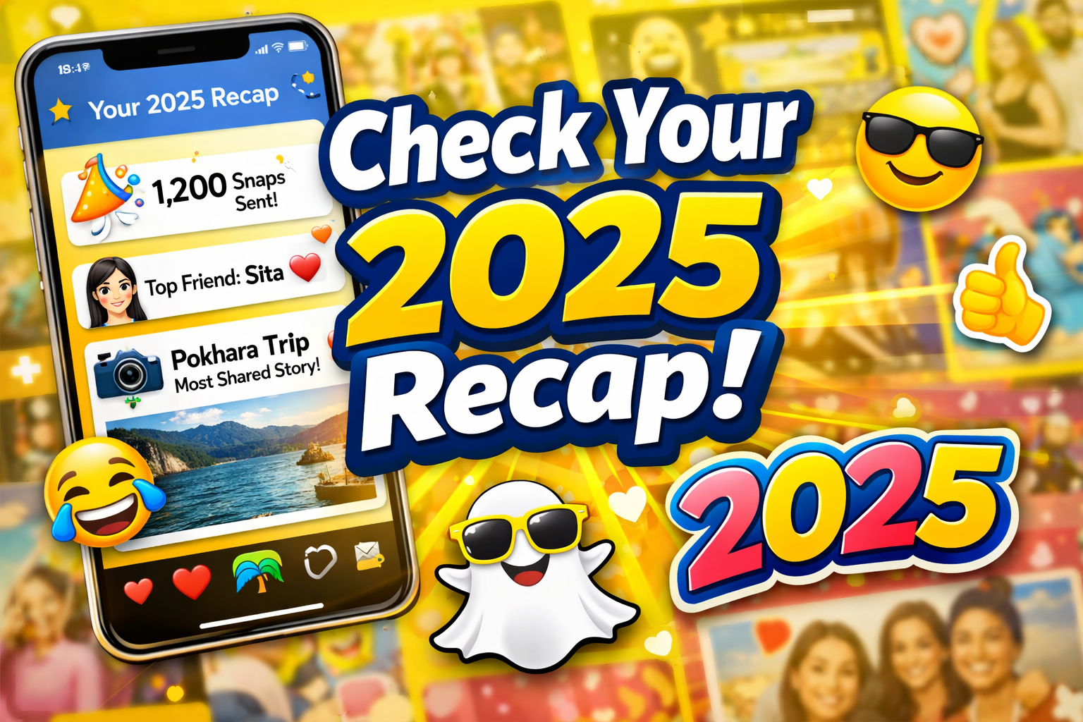 Snapchat 2025 Recap: Check Your Year-in-Review Moments Now
