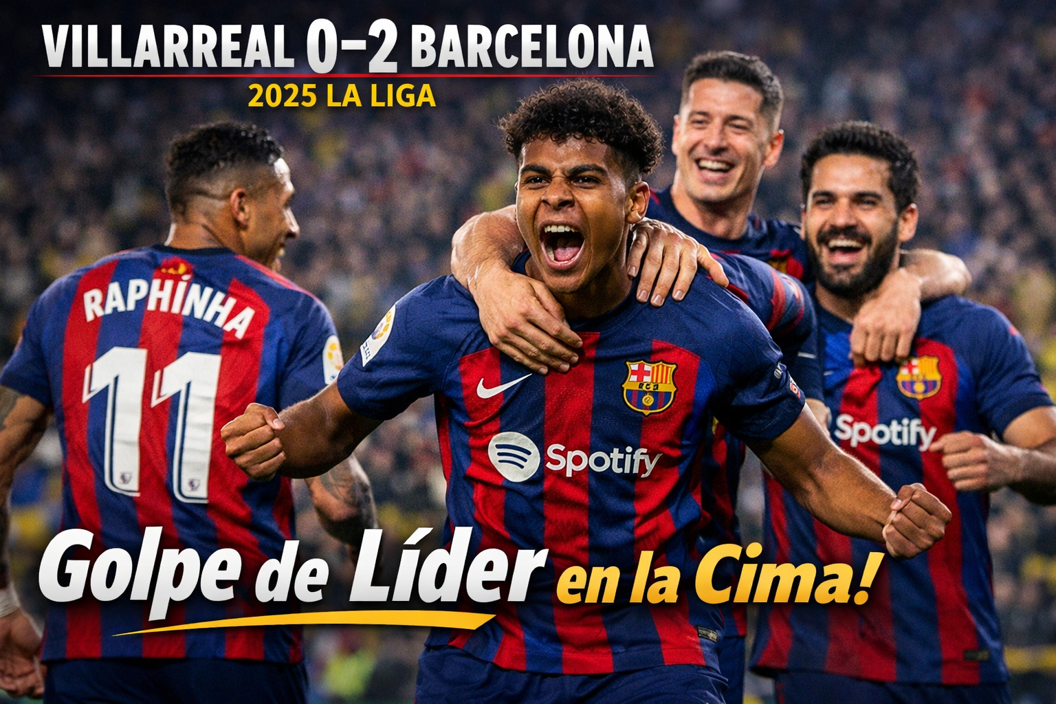 Barcelona vs Villarreal 2025: Golpe de Líder Secures Top Spot
