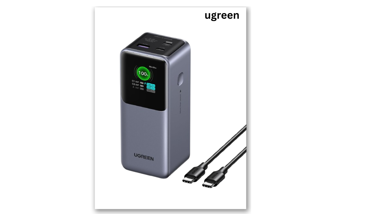 UGREEN Launches Nexode 20000mAh Power Bank with Integrated Cable: Power Meets Portability